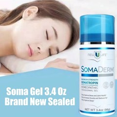 New Life Soma Gel 3.4Oz Brand New Sealed for Sleep Muscle Relaxation Wrist Under