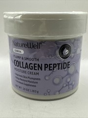 NATURE WELL Clinical Collagen Peptide Intense Moisture Cream 10 Oz NEW Sealed