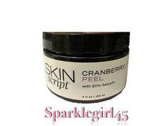 SKIN Script Cranberry Peel 4oz/120mL. NEW! FRESH! SEALED! FREE SHIPPING!!