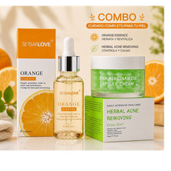 Anti Acne Face Care Kit Hyaluronic Acid Niacinamide Skin Hydrating Set Glow
