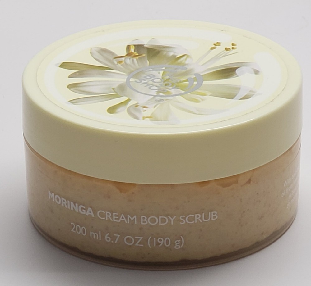 The Body Shop Moringa Cream Body Scrub 7.4oz