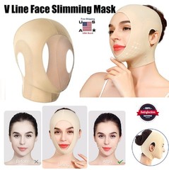 V-Face Skin-Friendly Firming Lifting Mask Belt Anti-Wrinkle Face Slimming Strap