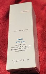Skinceuticals Aox+ Eye Gel Combination Antioxidant to Combat fatigue 0.5 Oz New.