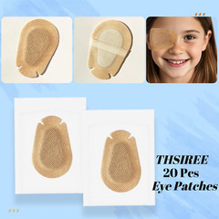 20 Pcs Adhesive Eye Patches for Kids, Medical Eye Patch Disposable Breathable