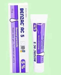 Galderma Benzac AC 5% Benzoyl Peroxide Gel Acne Pimple 15g ( X 10 ) FAST SHIP