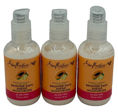 Shea Moisture Brighter Days Ahead Papaya & Vitamin C Moisturizer 3.2oz PACK OF 3