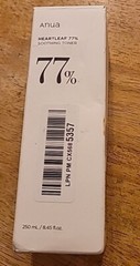 [US Seller] Anua Heartleaf 77% Soothing Toner 250ml 8.45 fl.oz 12/2025