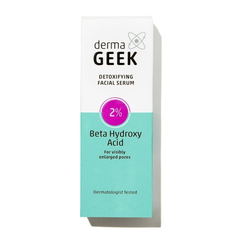 Derma Geek Detoxifying Facial Serum 2% Beta Hydroxy Acid, 1.3 oz