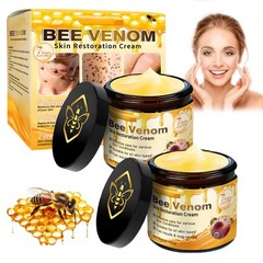 Charunee 2PCS Bee Venom Skin Restoration Cream, Bee Venom Comprehensive Cream, N