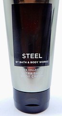 BATH & BODY WORKS STEEL MEN&rsquo;S COLLECTION MOISTURIZING SHEA BODY CREAM 8 oz NEW
