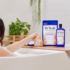 Dr Teal&rsquo;s 16oz Pink Himalayan Salt Exfoliating Body Scrub Pack of 3