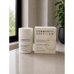 $25 New Community Sixty-Six Nourishing Rich Moisturizer 1.7 oz Hydrating Cream