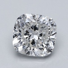 Loose Gems CVD Lab Grown Diamond 3 Ct Cushion Cut D Color IF Clarity Certified