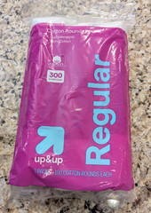 Up & Up Basic Cotton Rounds Nail Polish and Makeup Remover Pads 100ct x 3pk