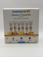 Mamaearth Vitamin C Facial Kit with Vitamin C Turmeric for Skin Illumination 60g