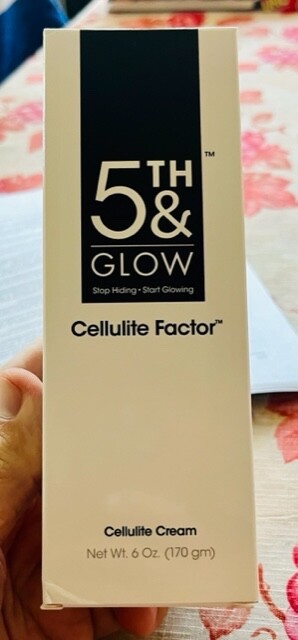 5th & Glow Cellulite Factor – Cellulite Cream (6 ounces/170gr) NIB!