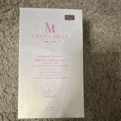 Latoua Mille Radiant Boost Cream Serum Face 30ml Hyaluronic Multi-Peptide