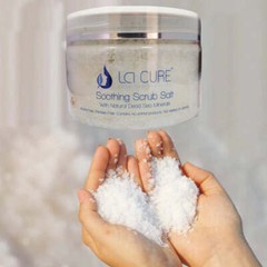 La Cure Dead Sea Soothing Scrub Salts Lavender Essential Oil , Natural Cream