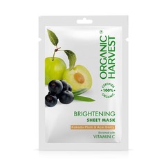 Organic Harvest Vitamin C Face Sheet Mask 20gm.