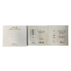 DIOR 17 Piece Capture Le Serum, Eye Serum & Prestige Micro Huile De Rose 1ml/ea