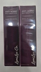 Lot Of Two LumiLux Co Anti-Aging Multi Balm Stick 9g Hydrating Firming