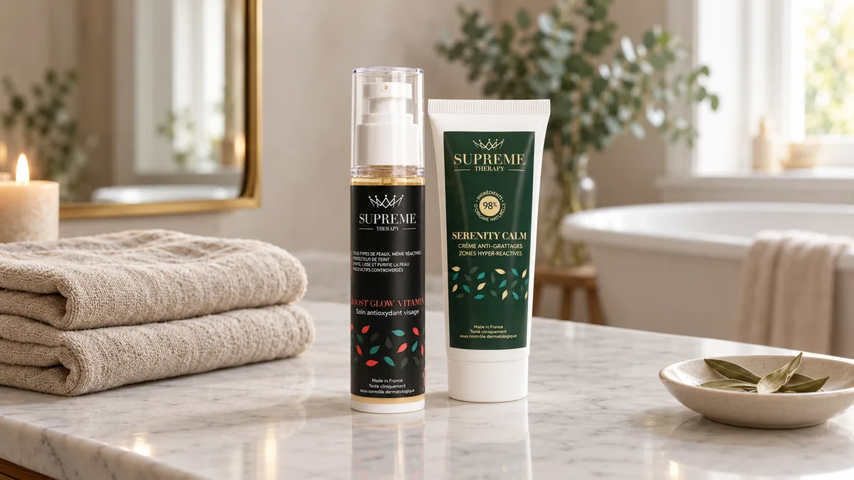 Routine Peaux sensibles et irritées